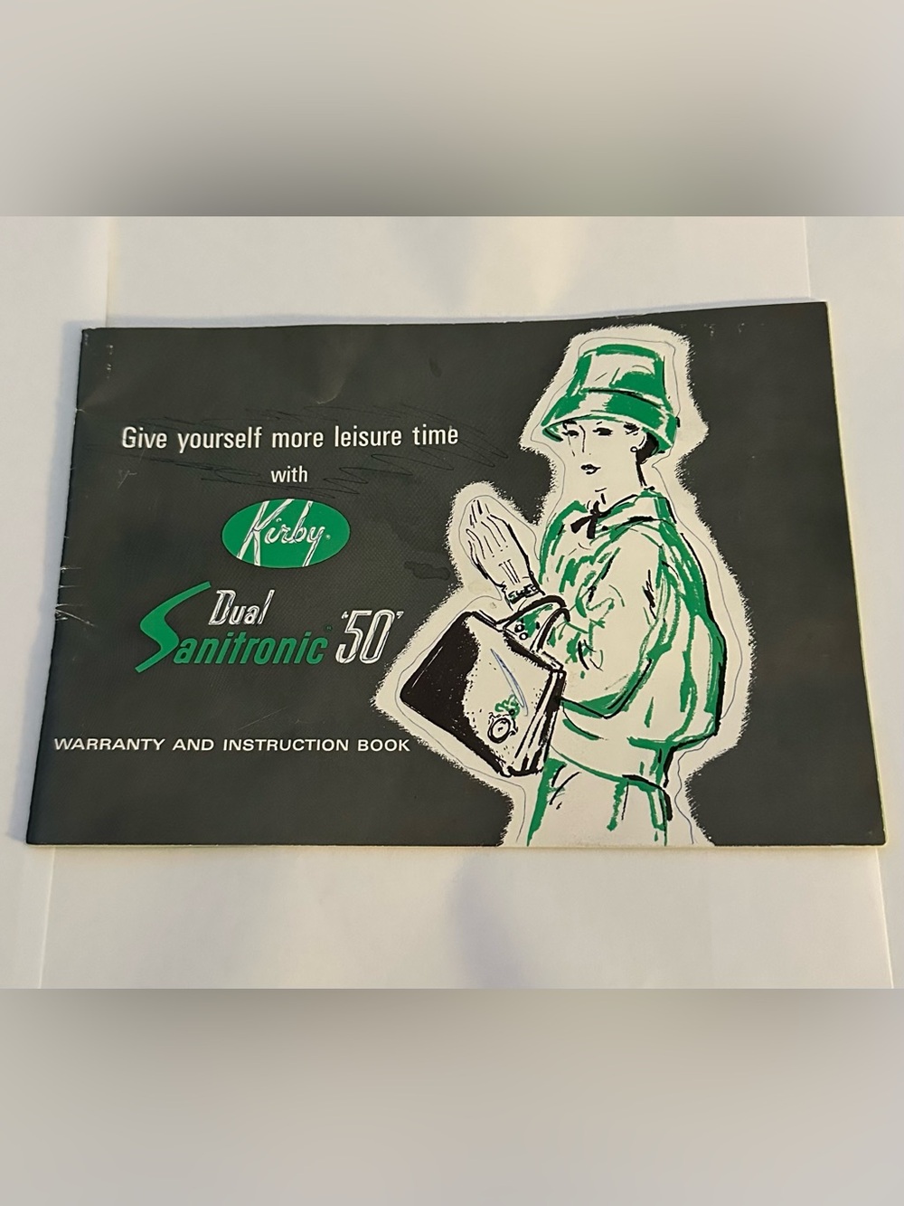 Vintage Kirby Dual Sanitronic 50 Vacuum Cleaner Instruction Manual Book Booklet